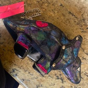 Betsey Johnson triceratops dinosaur you’re the tops nwt purse